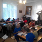 12. 7. 2014 - Večerní čtení s prací na osobních denících