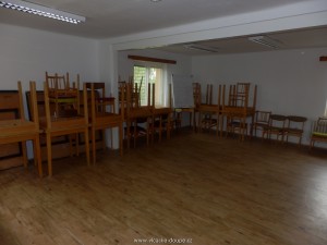 Velká společenská místnost.