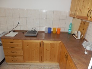 Kuchyně s kapacitou 40 strávníků.